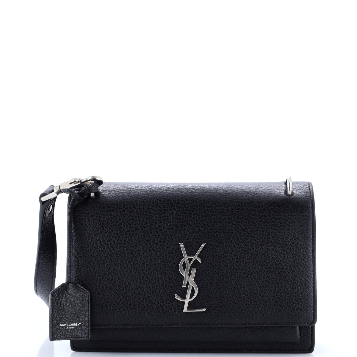 Saint Laurent Sunset Satchel Leather Medium