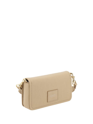Marc Jacobs Shoulder Bag Leather Flap - Beige