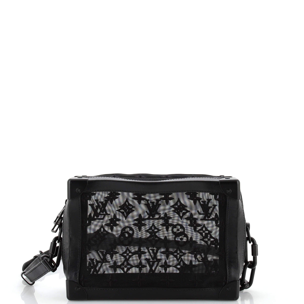 Louis Vuitton Soft Trunk Bag Monogram See Through Mesh