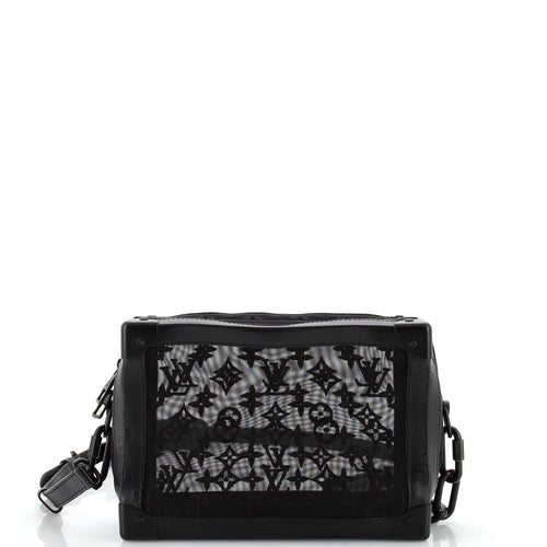 Soft Trunk Bag Monogram See Through Mesh
