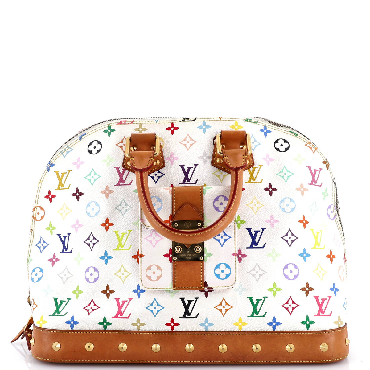 Louis Vuitton Alma Handbag Monogram Multicolor GM