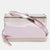 Metallic Pink Patent Leather And Metal Box Crossbody Bag