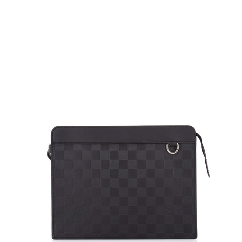 Standing Pouch Damier Infini Leather