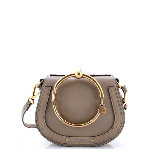 CHLOE Nile Crossbody Bag Leather Small
