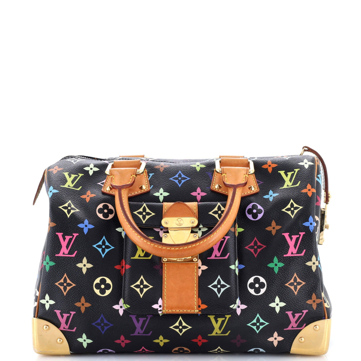 Louis Vuitton Speedy Handbag Monogram Multicolor 30