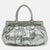 Green/Silver Python Puffy Hobo