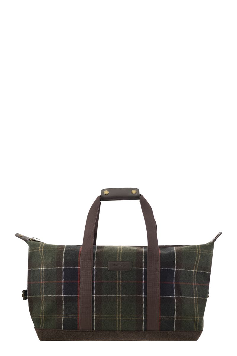 Barbour Men's Cree - Tartan Duffle Bag in Brown | UBA0608