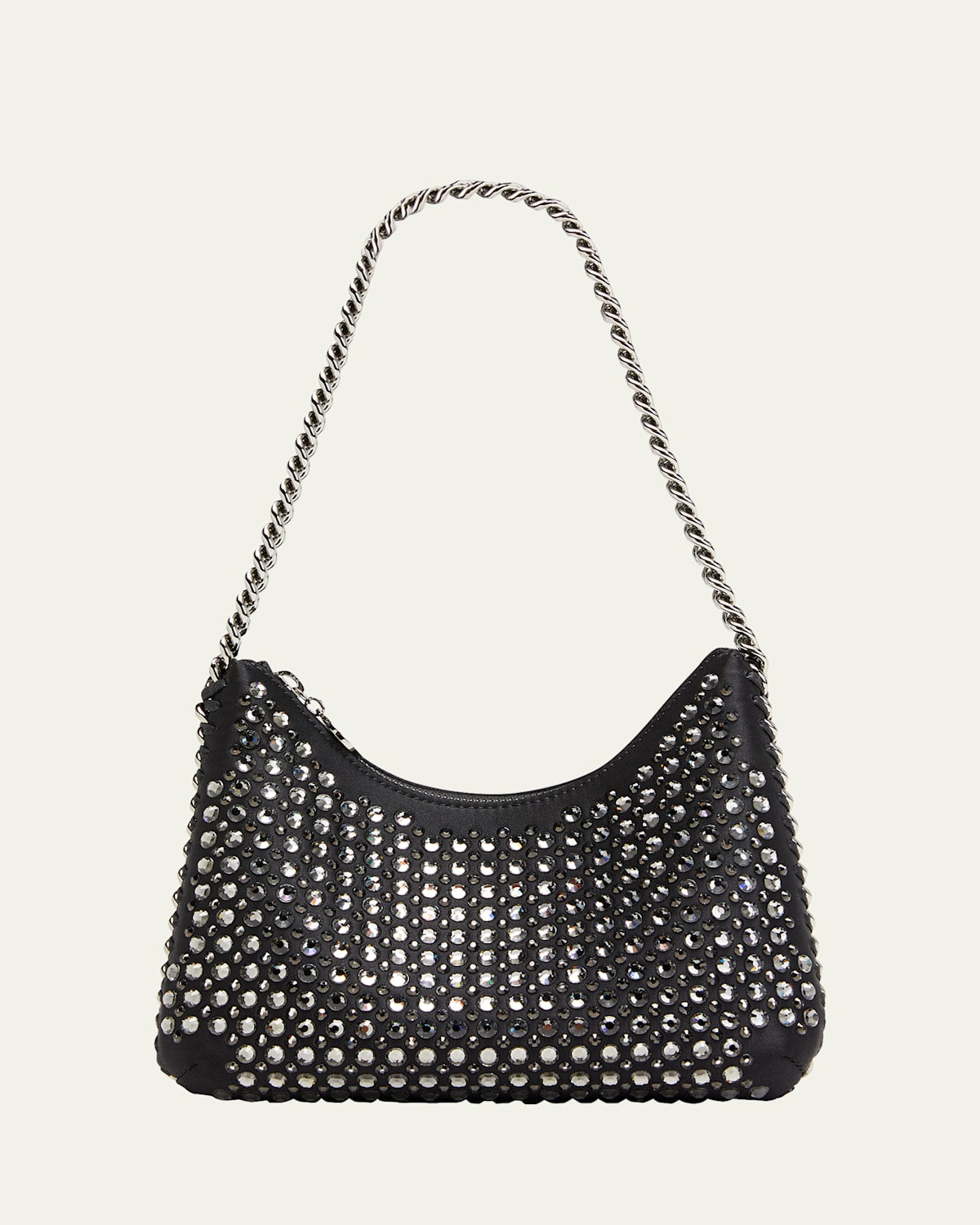 Stella McCartney Sac à bandoulière zippé en cristal Falabella