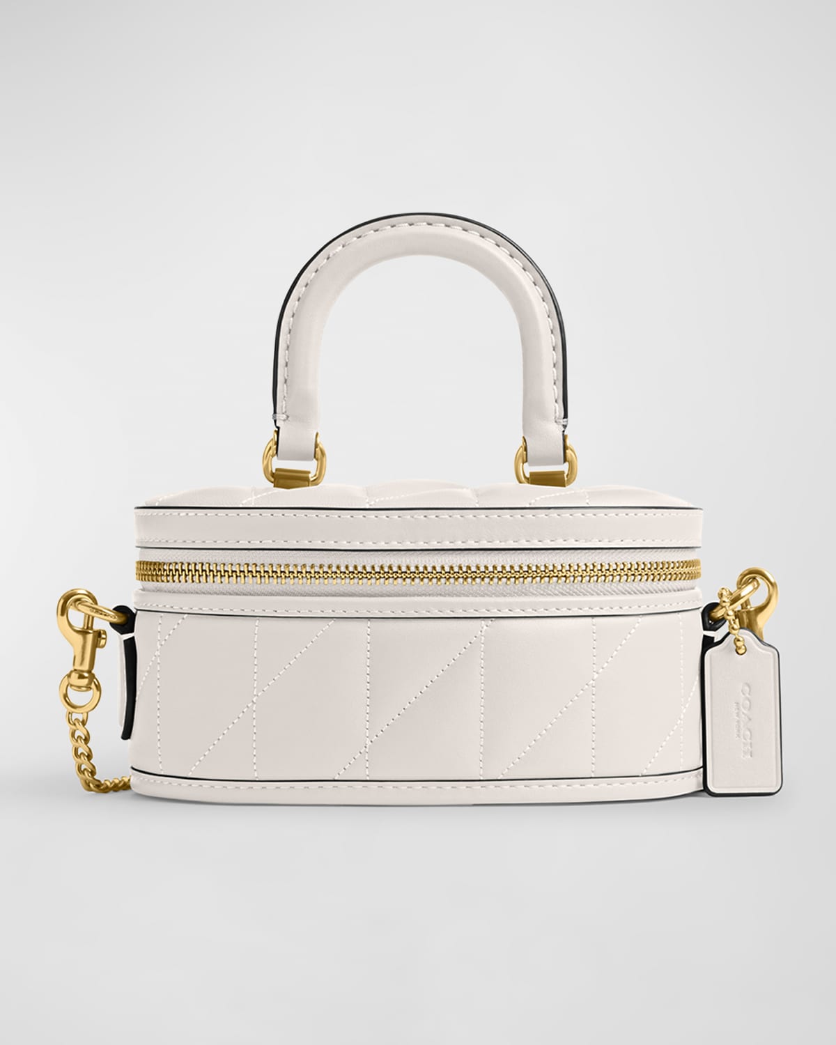 Coach Trail Quilted Pillow Leather Crossbody Bag