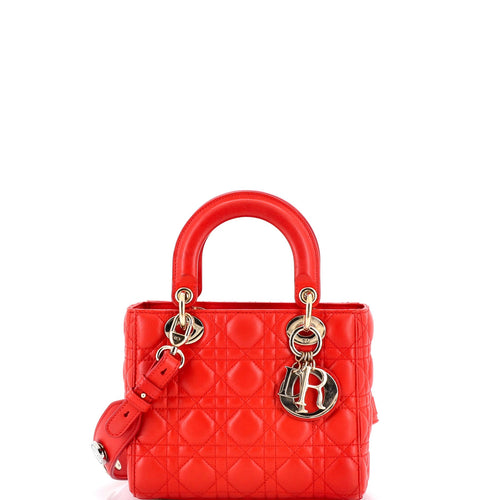 My Lady Dior Bag Cannage Quilt Lambskin