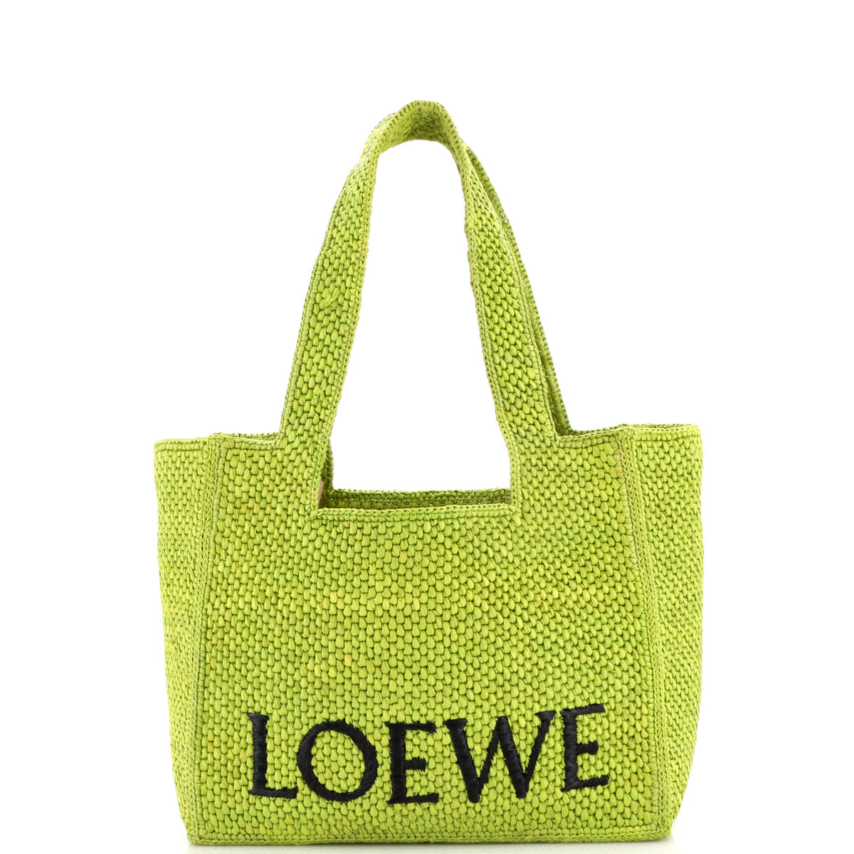 Loewe LOEWE Paula's Ibiza Logo Convertible Tote Raffia Medium