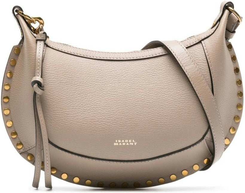 Isabel Marant Women's Pebbled Leather Crossbody Bag in Brown | Size UNICA | PP0003FAA1C02M