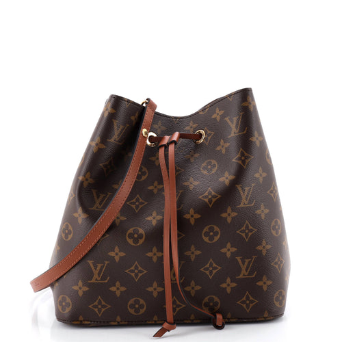 NeoNoe Handbag Monogram Canvas with Leather MM