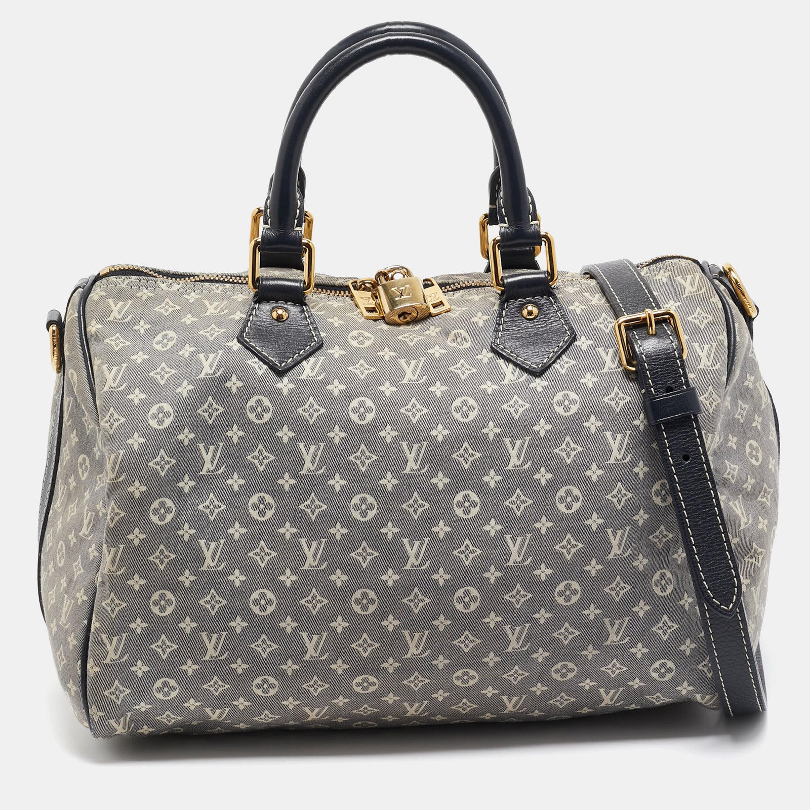 Louis Vuitton Encre Monogram Idylle Canvas Speedy Bandouliere 30 Tasche