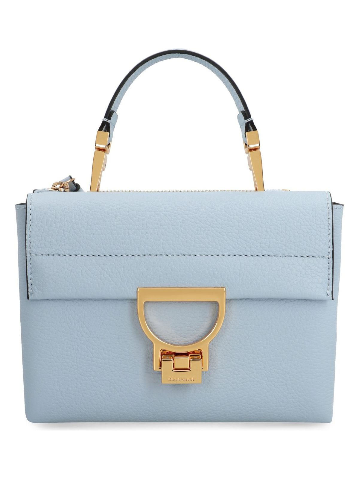 Coccinelle Women's Arlettis Leather Handbag in Light Blue | E1MD555B701 Color B35