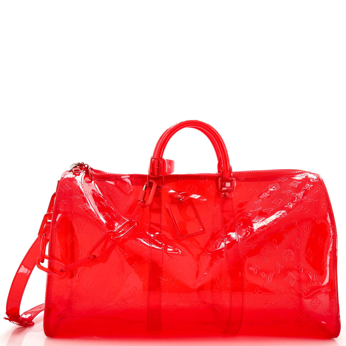 Louis Vuitton Keepall Bandouliere Bag Limited Edition Monogram PVC 50