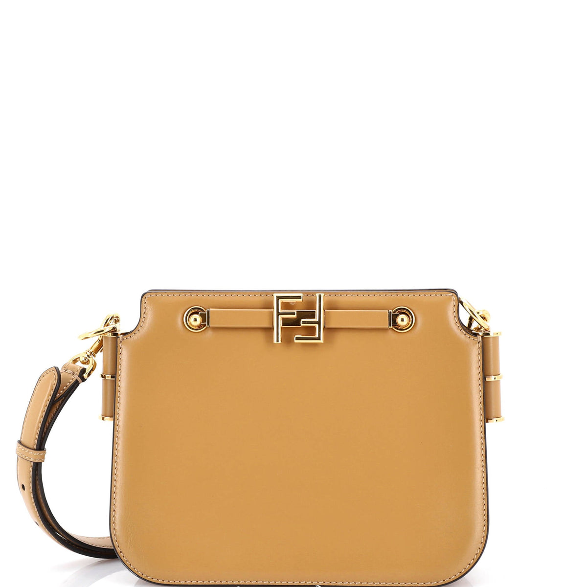 Fendi FENDI Touch Shoulder Bag Leather