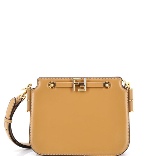 FENDI Touch Shoulder Bag Leather