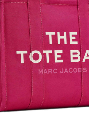 Marc Jacobs Belt Shoulder Shoulder Logo - Print Cotton Tote Bag - Pink