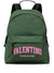 Men's Logo Print Raffia Backpack in Green | Size UNICA | B0993IZL