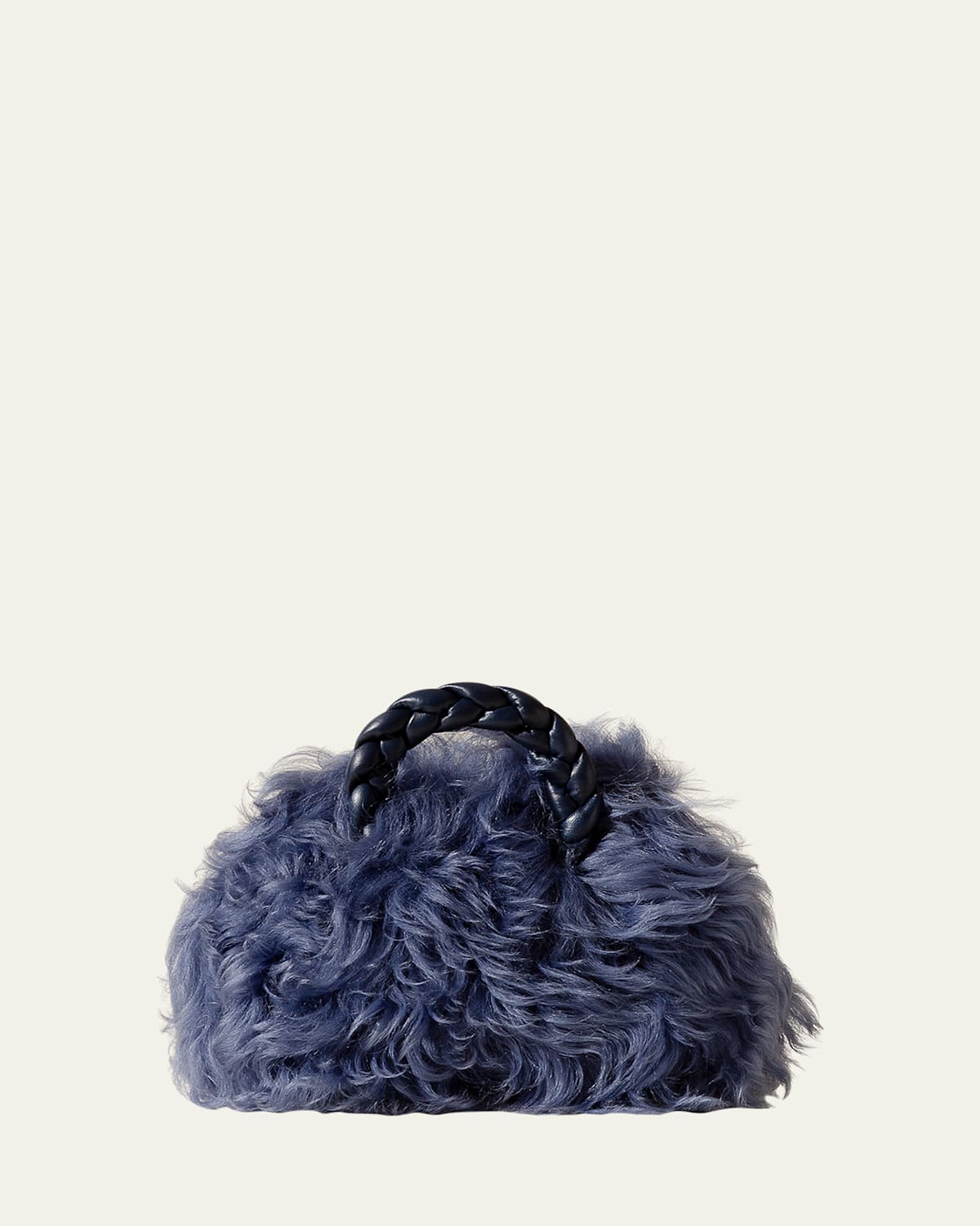 Hereu Bombon Sheep Shearling Fur Crossbody Bag