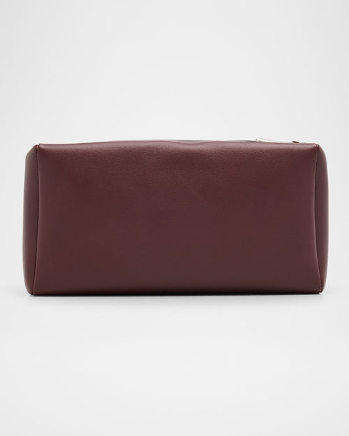 Compact Clutch Bag in Nappa Leather