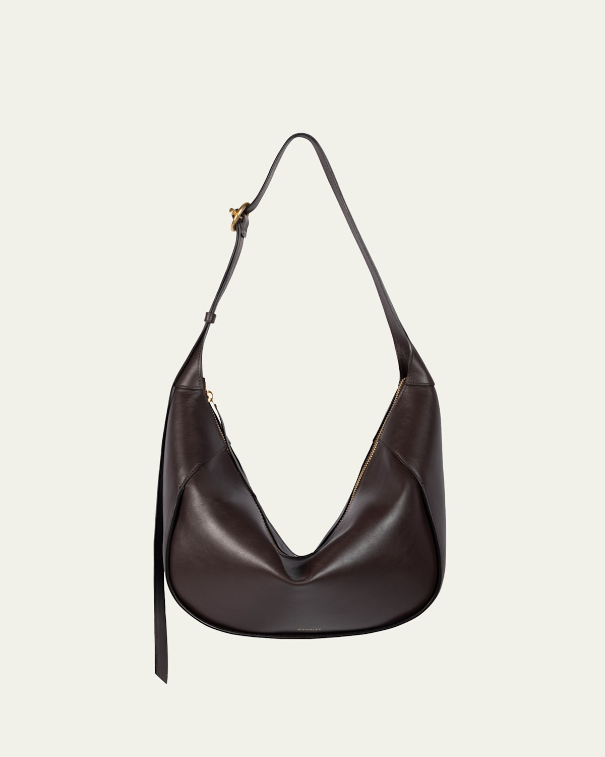 Wandler Maggie Zip Leather Hobo Bag