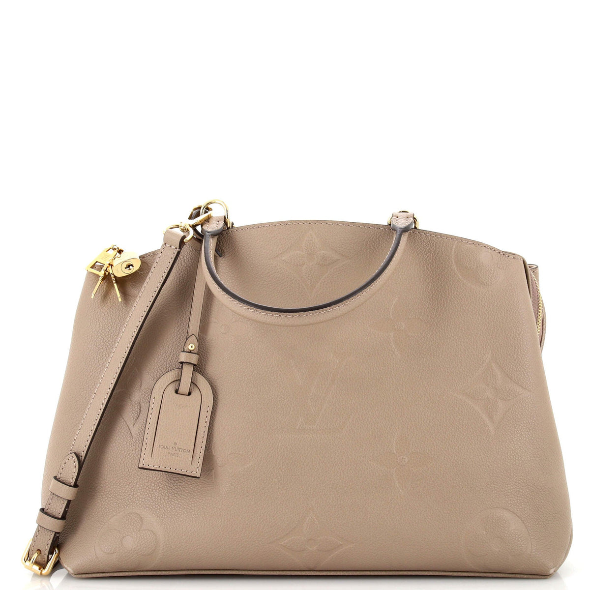 Louis Vuitton Grand Palais Handbag Monogram Empreinte Giant