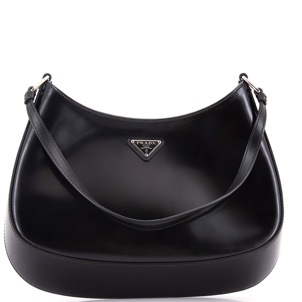 Prada PRADA Cleo Shoulder Bag Spazzolato Leather Medium