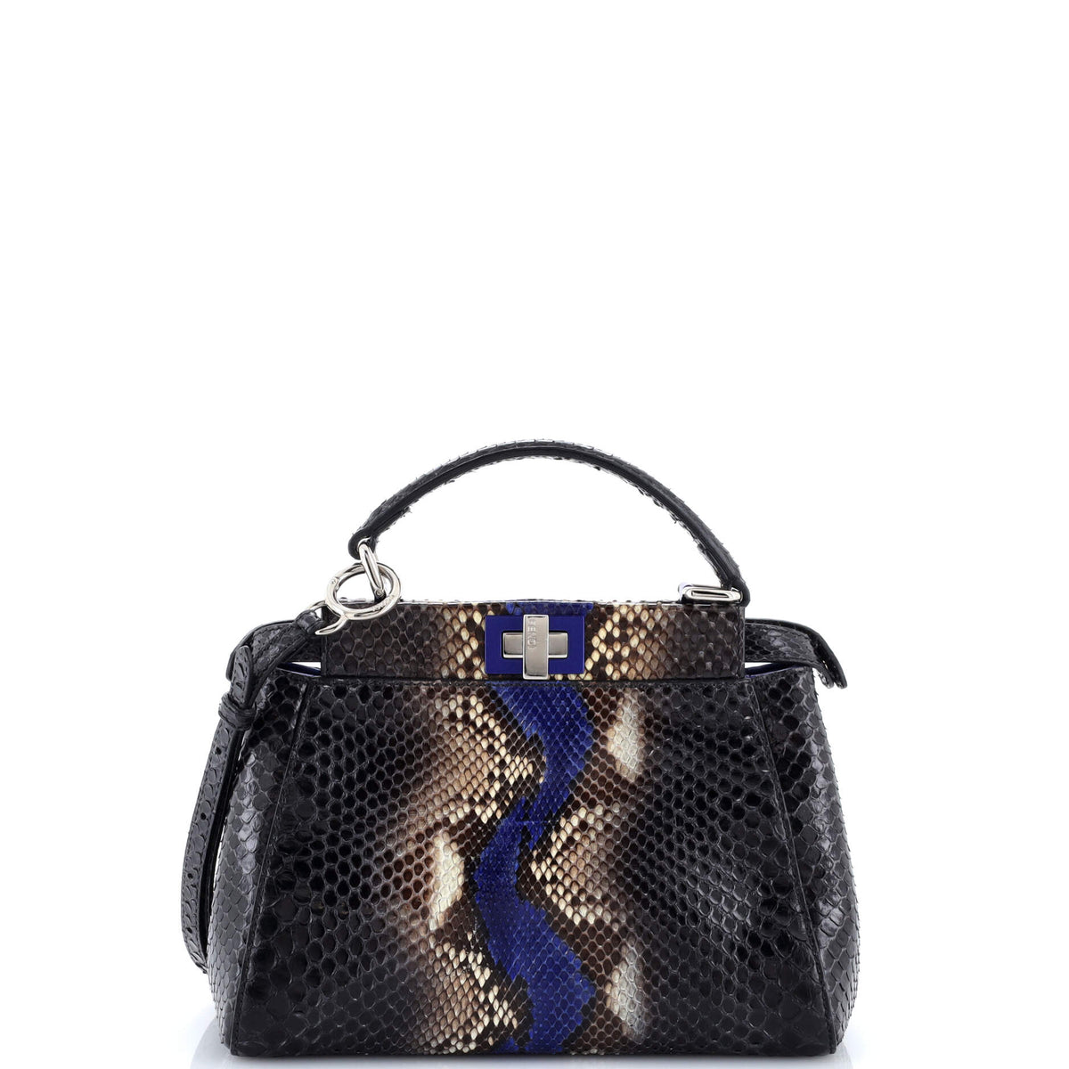 Fendi FENDI Peekaboo Bag Python Mini
