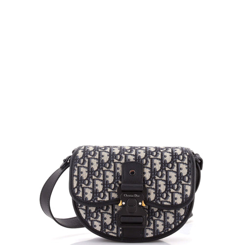 Gallop Flap Messenger Bag Oblique Canvas Mini