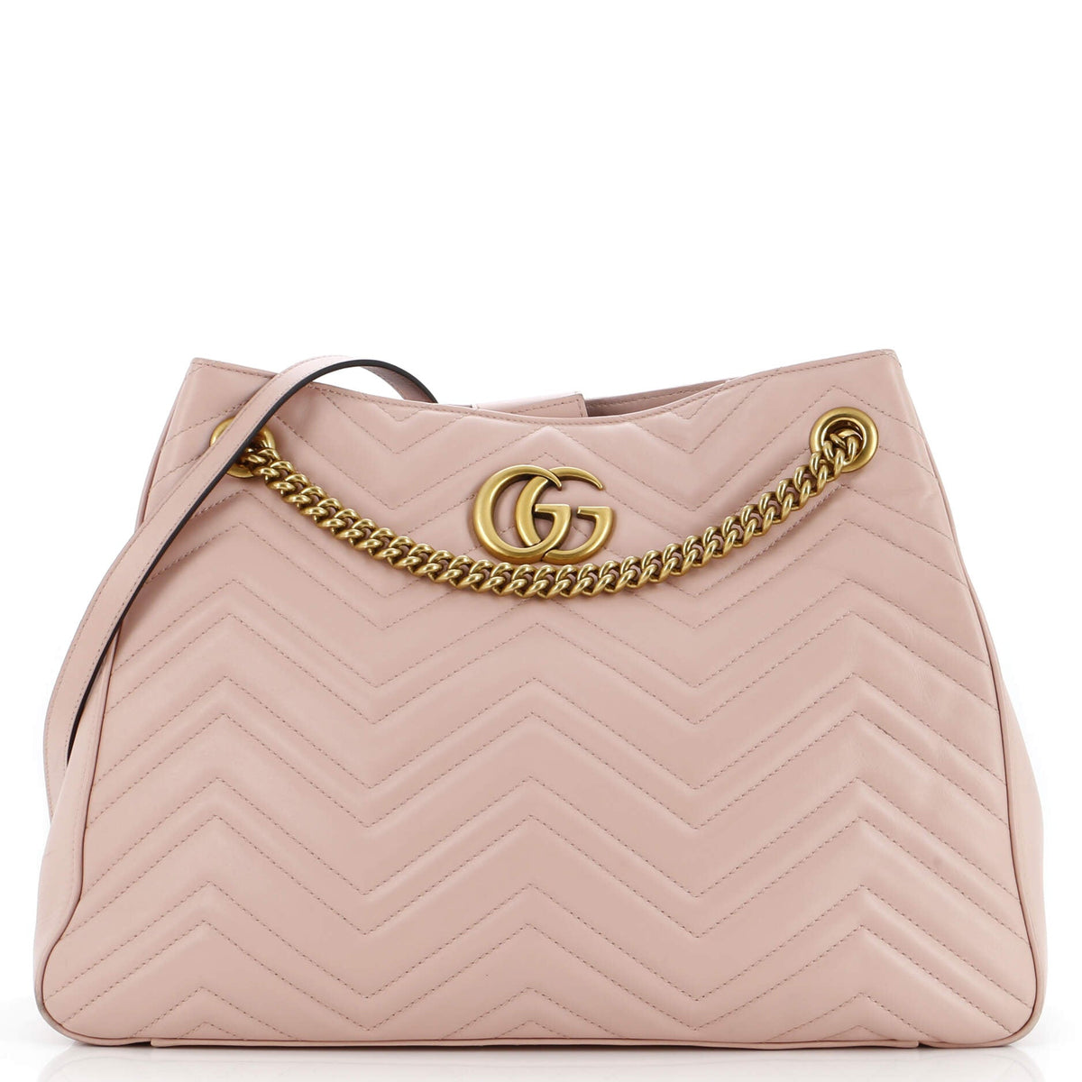 Gucci GUCCI GG Marmont Chain Shoulder Bag Matelasse Leather