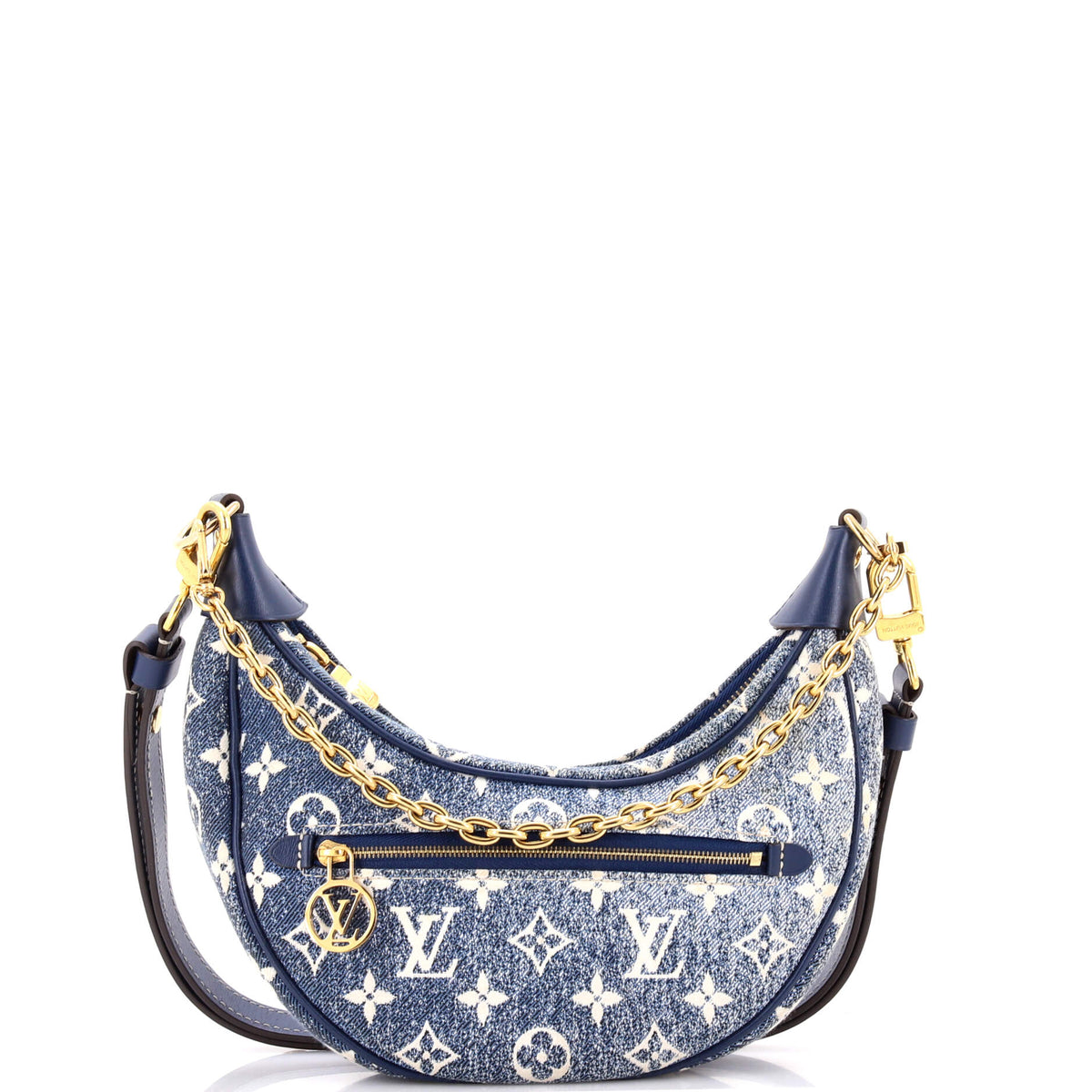 Louis Vuitton Loop Handbag Monogram Jacquard Denim