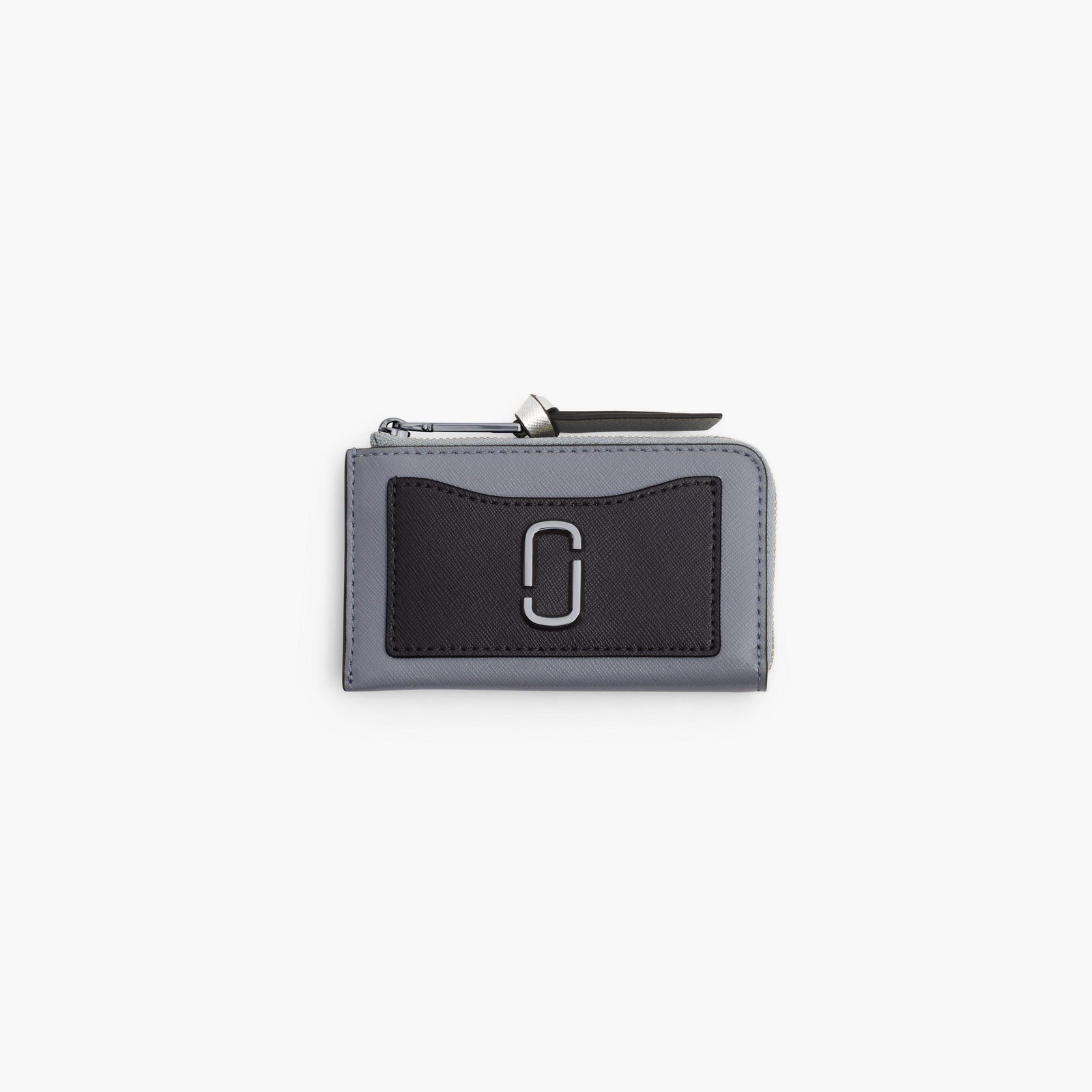 Marc Jacobs The Utility Snapshot Top Zip Multi Wallet in Wolf Grey Multi