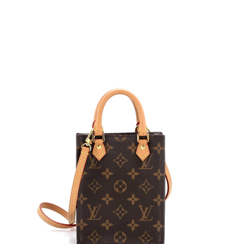 Petit Sac Plat Bag Monogram Canvas