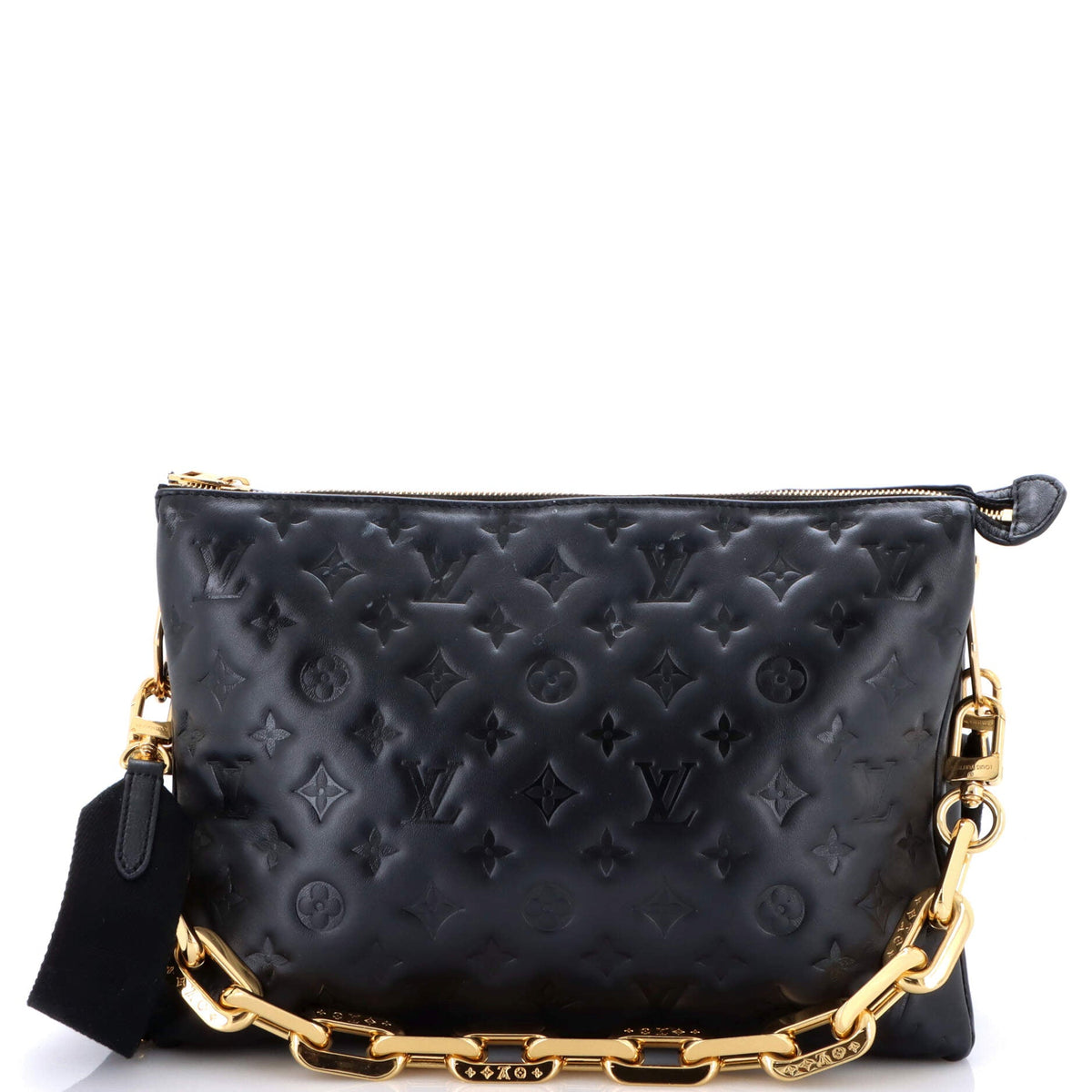 Louis Vuitton Coussin Bag Monogram Embossed Lambskin MM
