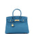 Birkin Handbag Bleu De Galice Togo with Gold Hardware 30