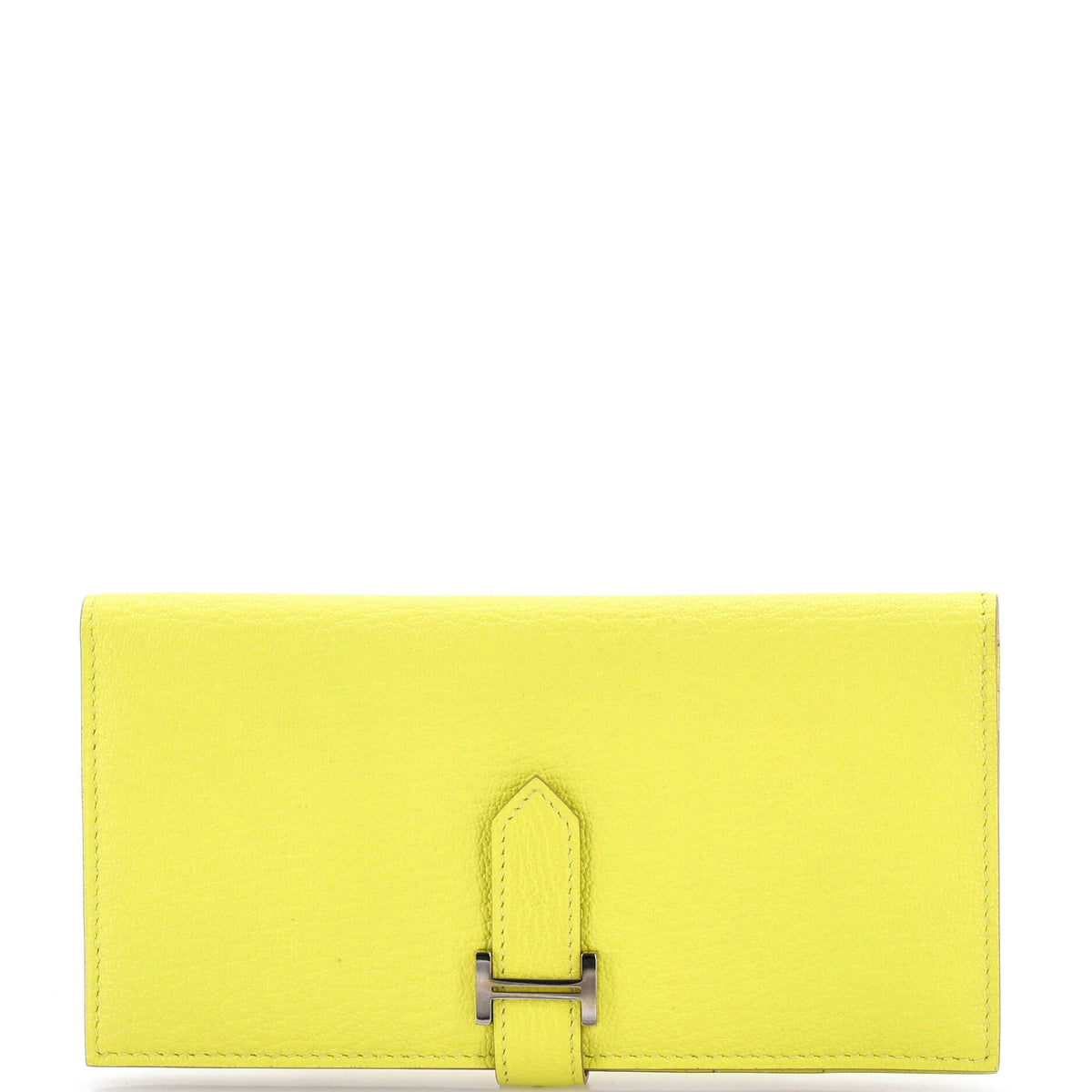 Herm?s Bearn Wallet Chevre Mysore Long