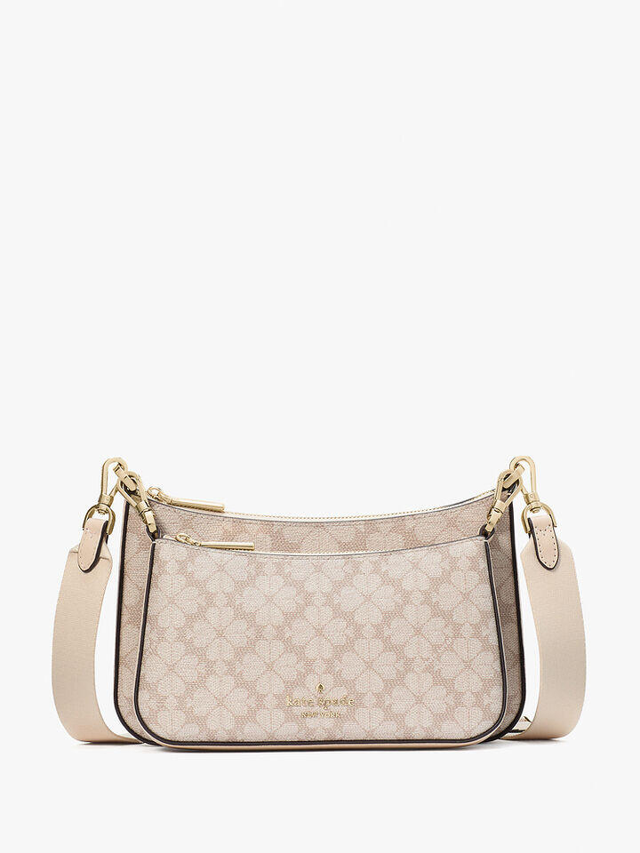 Kate Spade Au Duet Spade Flower Pvc Crossbody