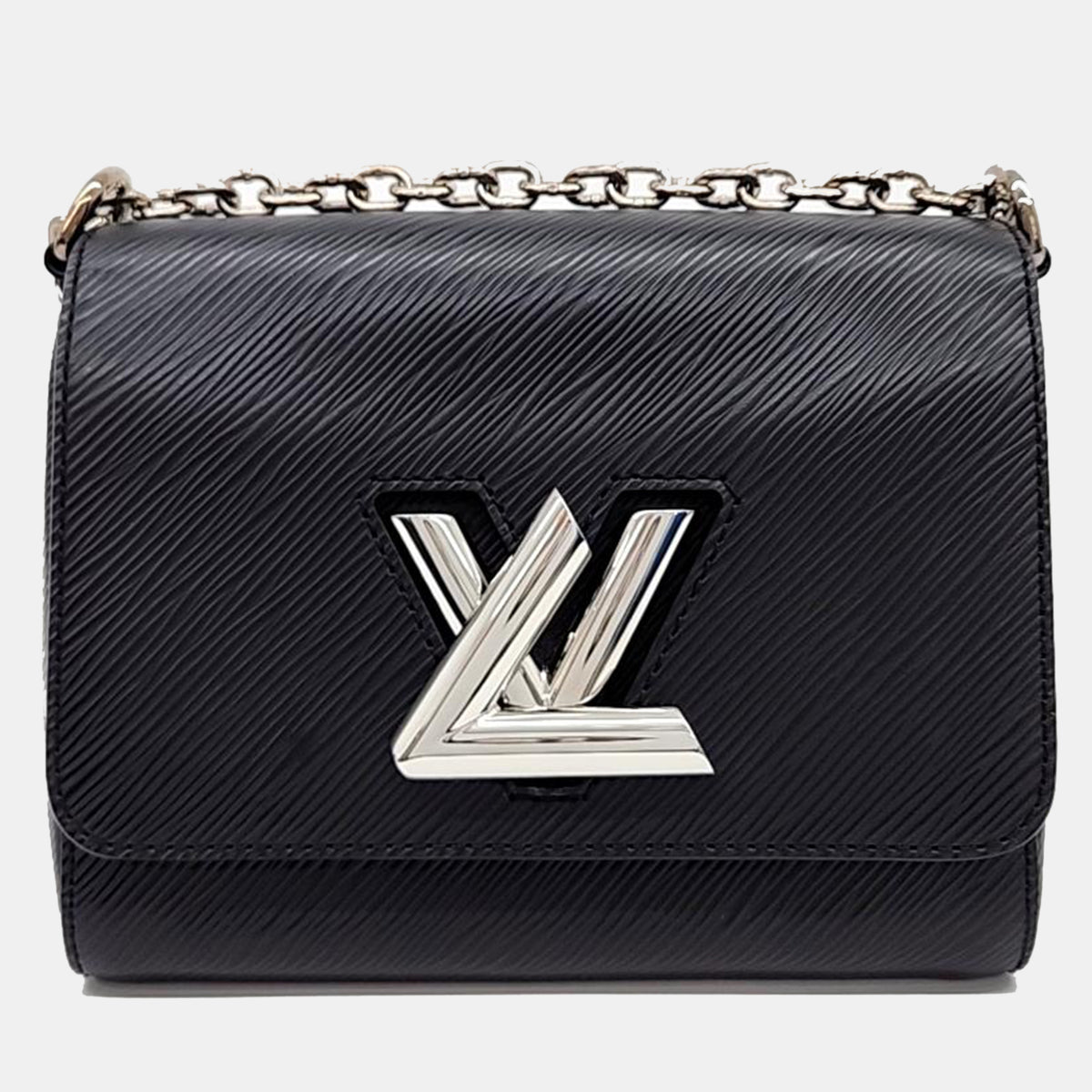 Louis Vuitton Black Epi Leather Twist PM Shoulder Bag