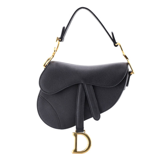 Saddle Handbag Leather Mini