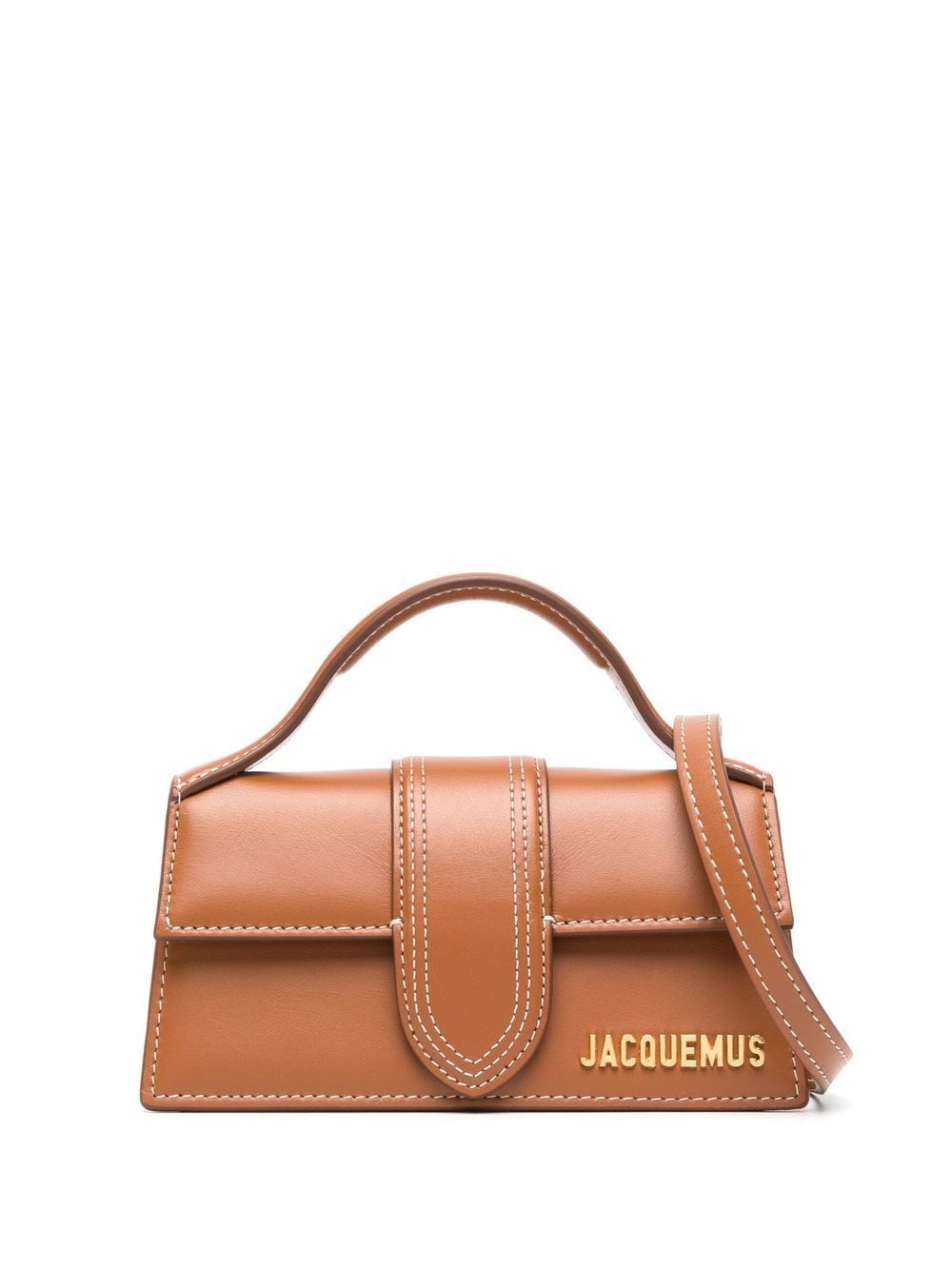 Jacquemus Women's Le Bambino Leather Handbag in Leather Brown | Size UNI | 213BA006