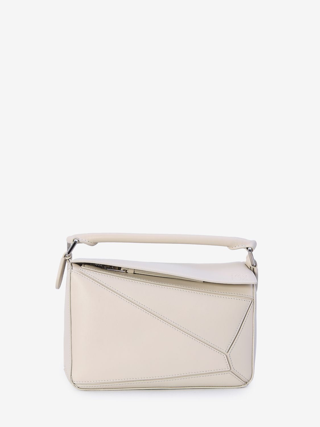 Loewe Women's Small Puzzle Bag in White | A510S21XAC