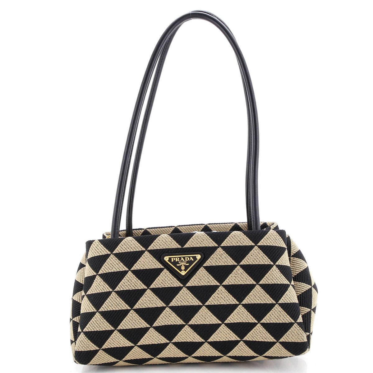 Prada PRADA Symbole Shoulder Bag Jacquard Small