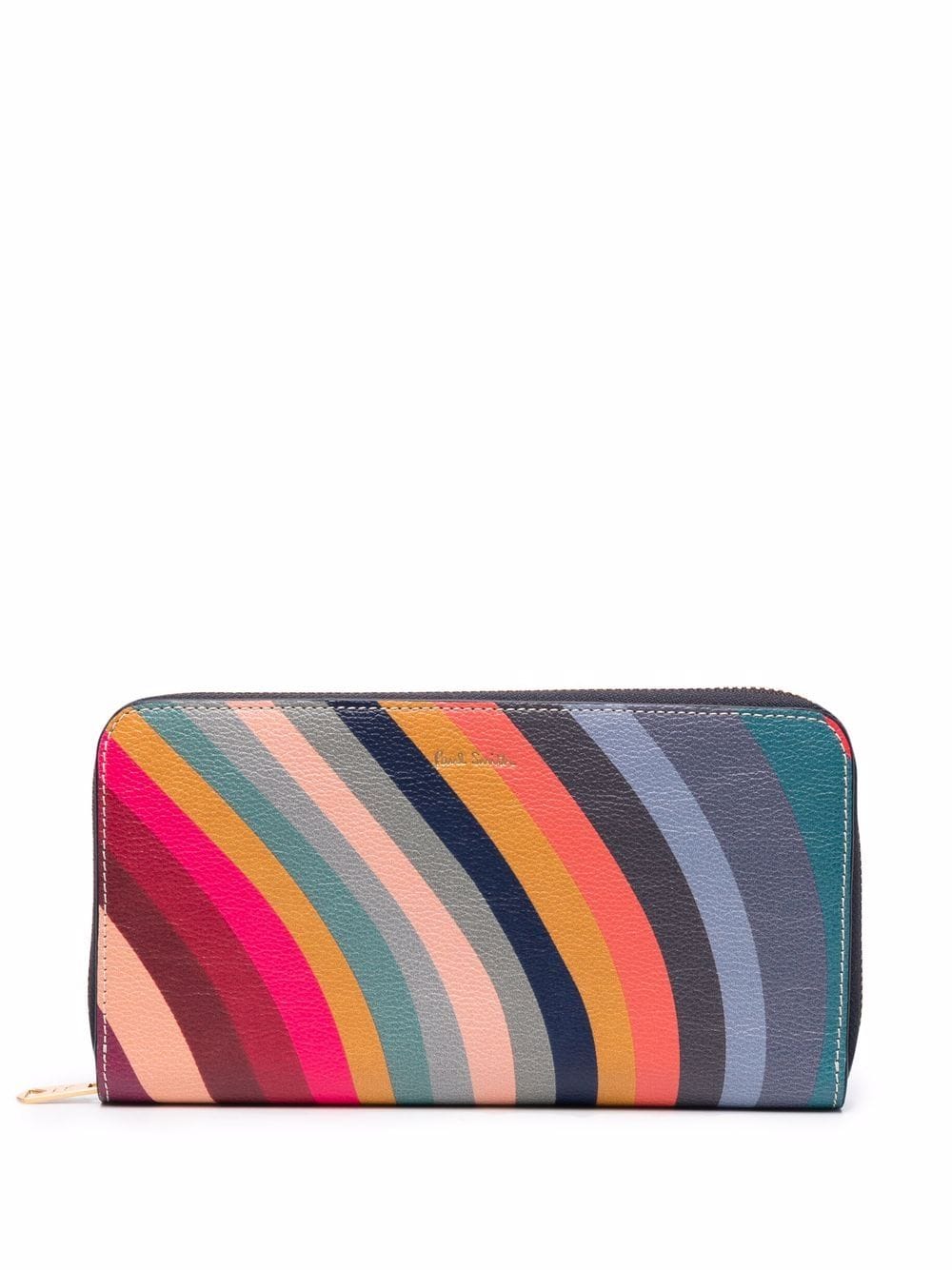 Paul Smith Women's Swirl Leather Wallet | Size UNI | W1A4609DSWIRL90