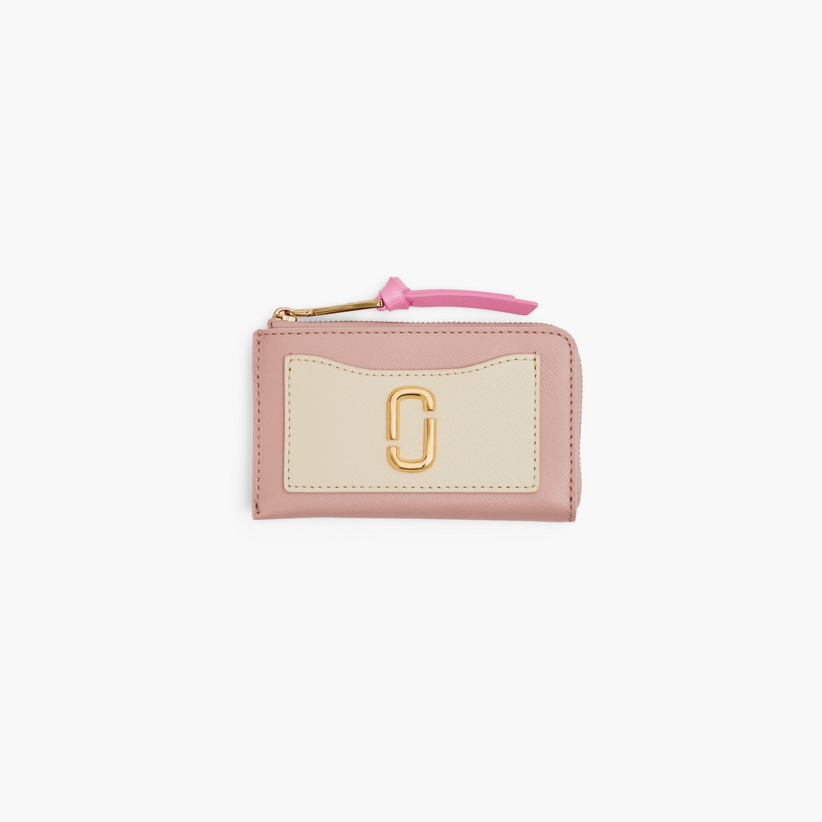 Marc Jacobs Das Utility Snapshot Top Zip Multi Portemonnaie in Rosé Multi