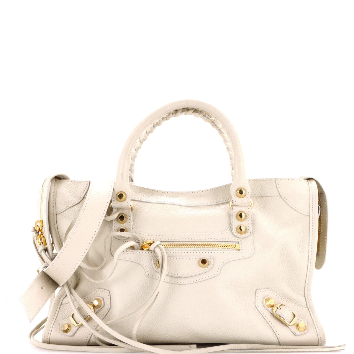 Balenciaga City Classic Studs Bag Leather Mini