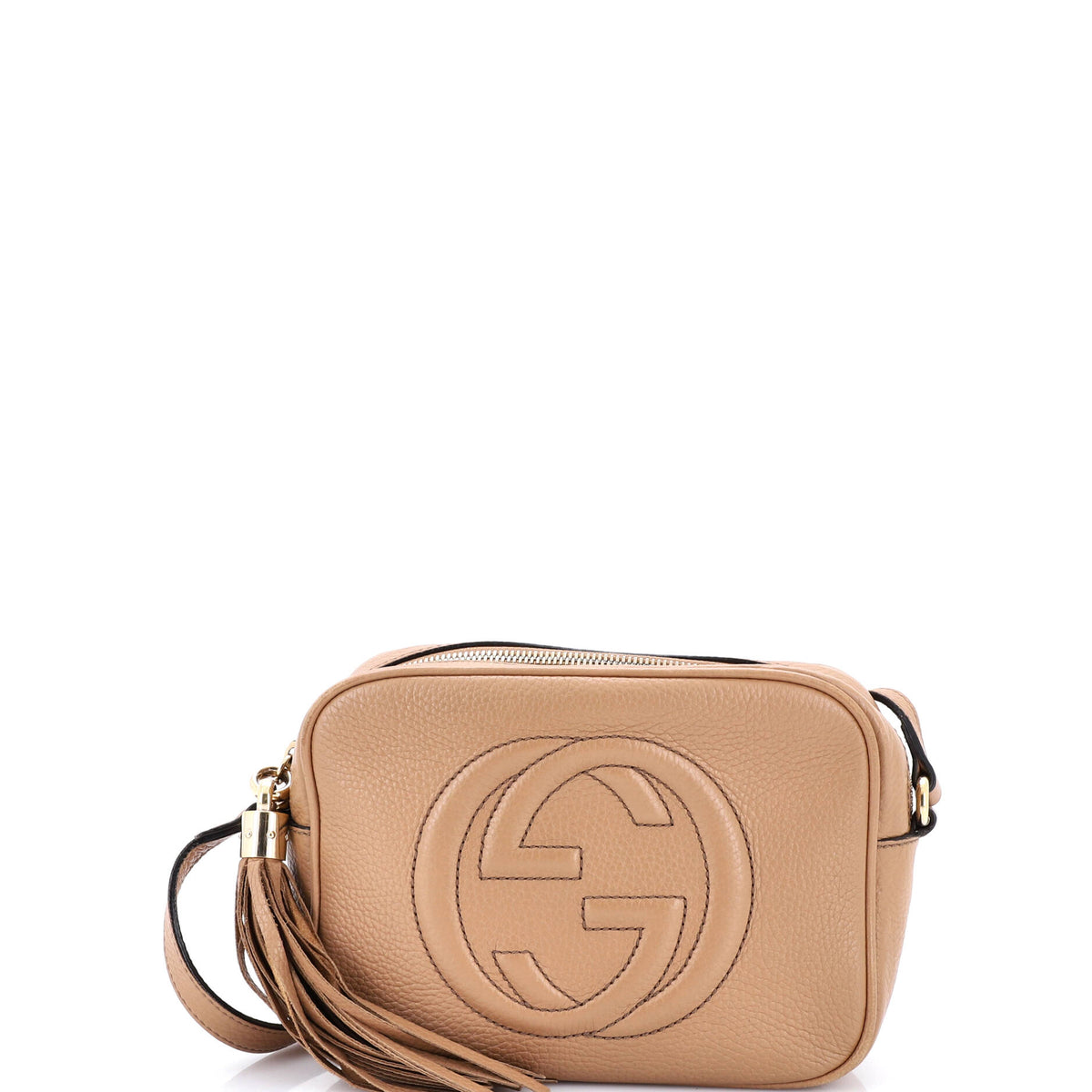 Gucci GUCCI Soho Disco Crossbody Bag Leather Small