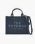 The Leather Medium Tote Bag in Blue Sea