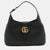 Black Goatskin Medium Aphrodite Shoulder Bag